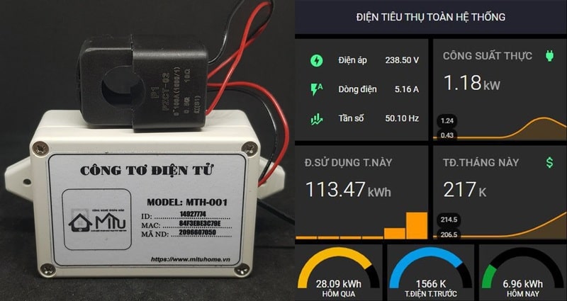 số đếm công tơ điện ở gia đình cho biết số đếm công tơ điện ở gia đình cho biết