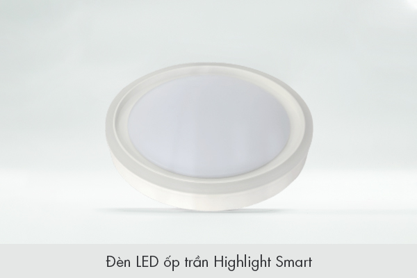 đèn led ốp trần highlight smart