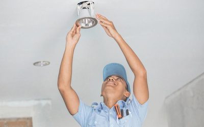 lắp đặt đèn led
