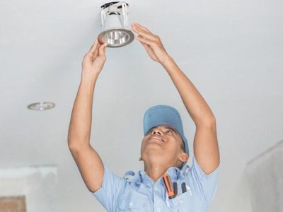 lắp đặt đèn led