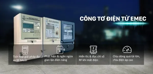 công tơ điện tử emec