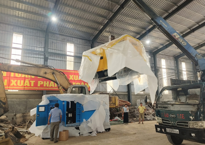 Bàn giao lô máy phát điện 50 - 300KVA tại cao tốc Cam Lộ – La Sơn